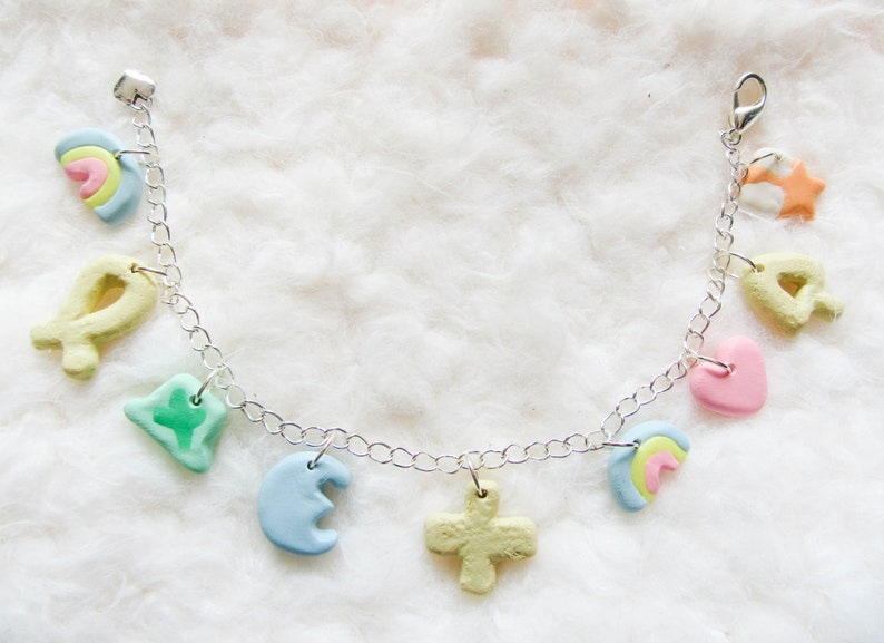 Lucky Charms Bracelet Kawaii Bracelet Cute Bracelet Cereal Etsy