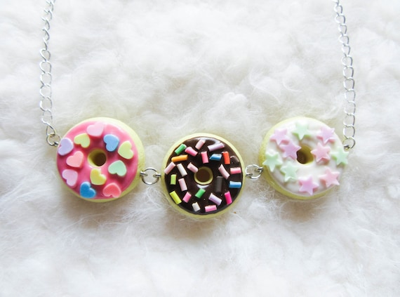Donut necklace