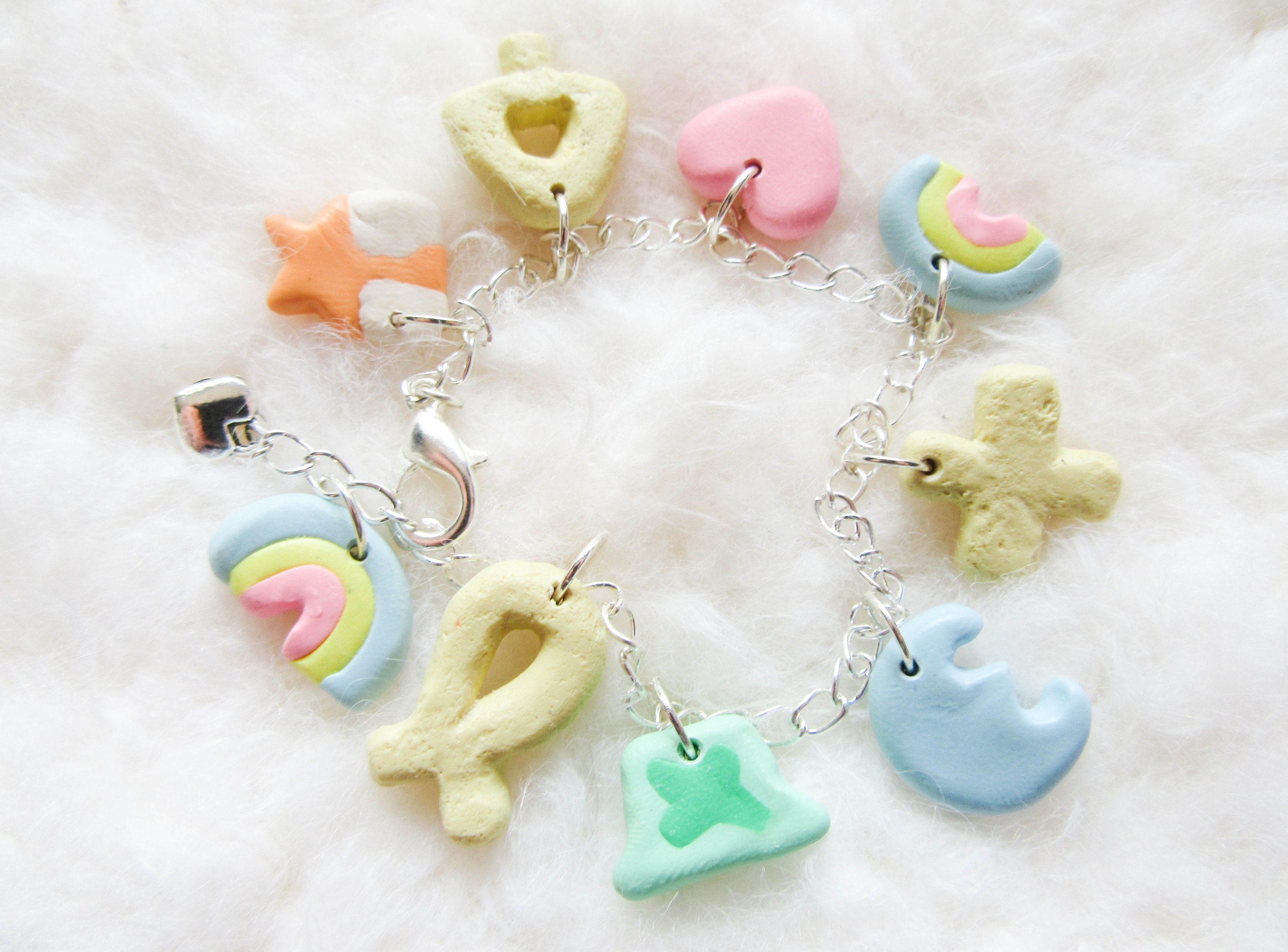 Lucky Charms Bracelet Kawaii Bracelet Cute Bracelet Cereal Etsy