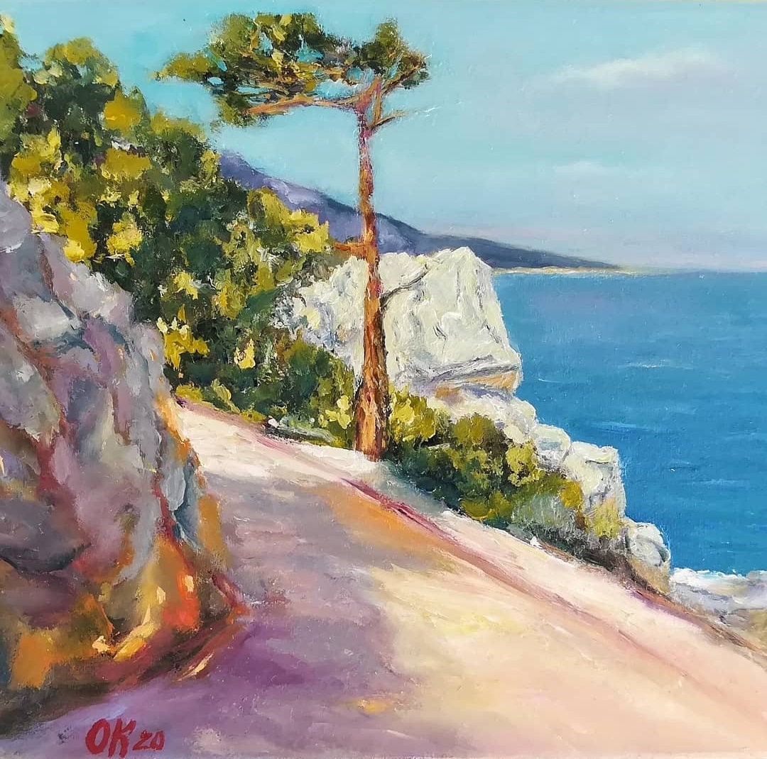 Optimistic original painting Good vibes painting Focus on good | Etsy