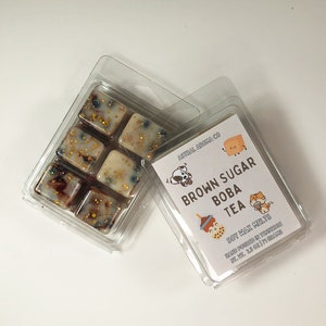 Brown Sugar Bubble Milk Tea, Brown Sugar Boba Wax Melts, Milk Tea Wax Melts, Sweet Wax Melts, Boba Tea Gift, Birthday Gift