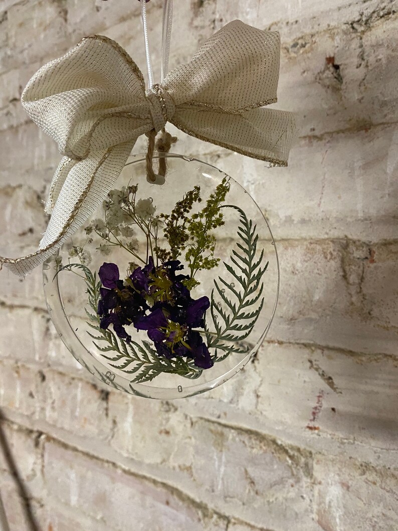 Floral Preservation Ornament for Wedding Bouquet Keepsakes Etsy
