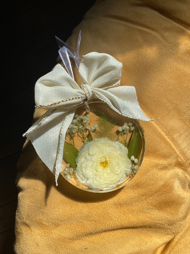 Floral Preservation Ornament for Wedding Bouquet Keepsakes Etsy