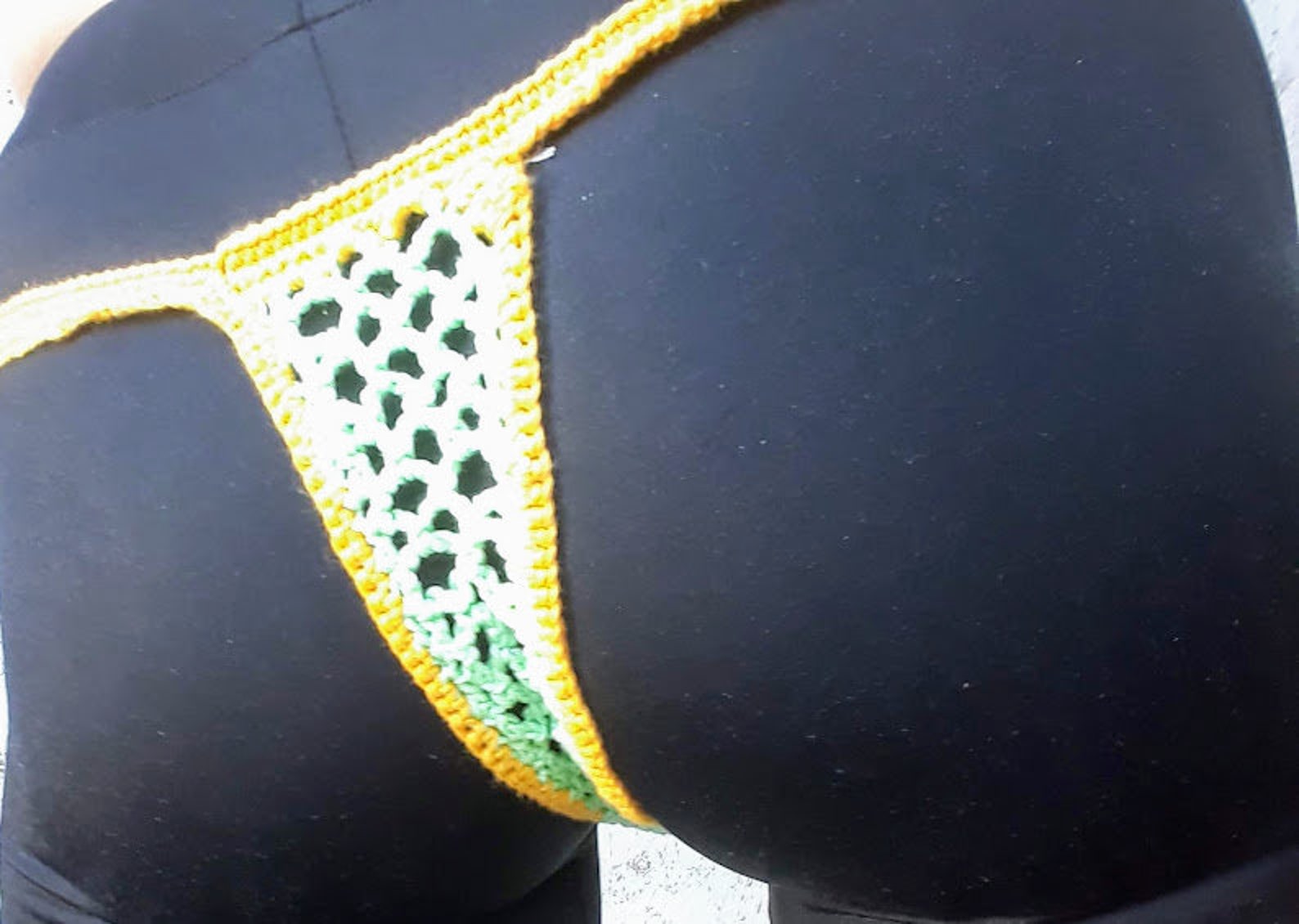 Crochet Men Thong Bikini Nudist Micro Bikini Swimsuit Hot Etsy