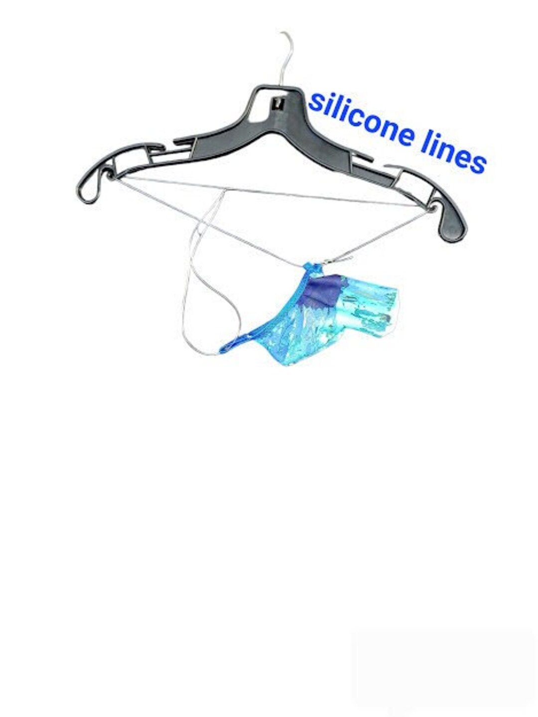 Rocket Shaft Men String See Through Men Bikini Silicone Lines Mesh