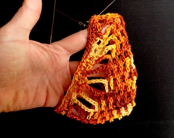 Gehaakte string heren siliconen lijn string - doorzichtige nudistenbadmode - handgemaakte sexy herenslip