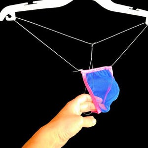 Herenbadmode microstring herenbruin transparant transparant transparant heren kleine bikini siliconen strepen