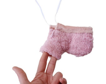 Pelliccia CockSock Intimo da uomo Panty Pouch Morbida pelliccia da uomo Lingerie Willy Warmer Peter Heather Caldo caldo da uomo Mutandine Sexy aperto