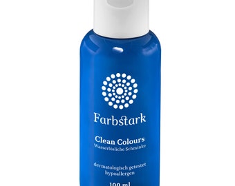 150,00 EUR/ 1l Bodypaintingfarbe "Dunkelblau", 100 ml wasserlösliche Schminke