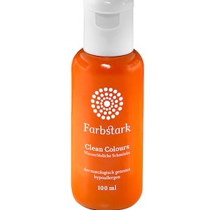 150.00 EUR/ 1l body painting paint &quot;Orange&quot;, 100 ml water-soluble make-up