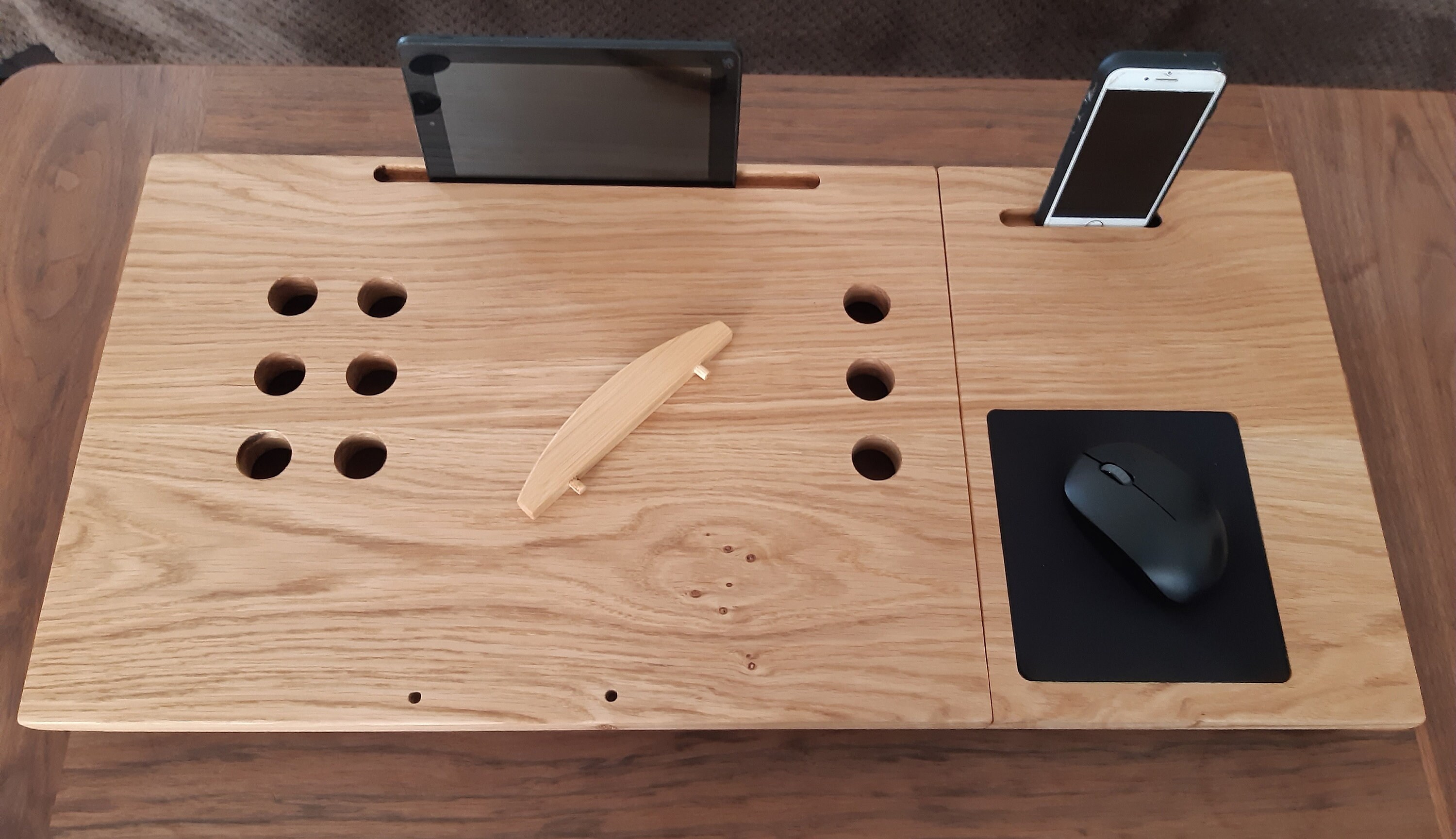Oak laptop tray laptop tray laptop tray with legs laptop Etsy