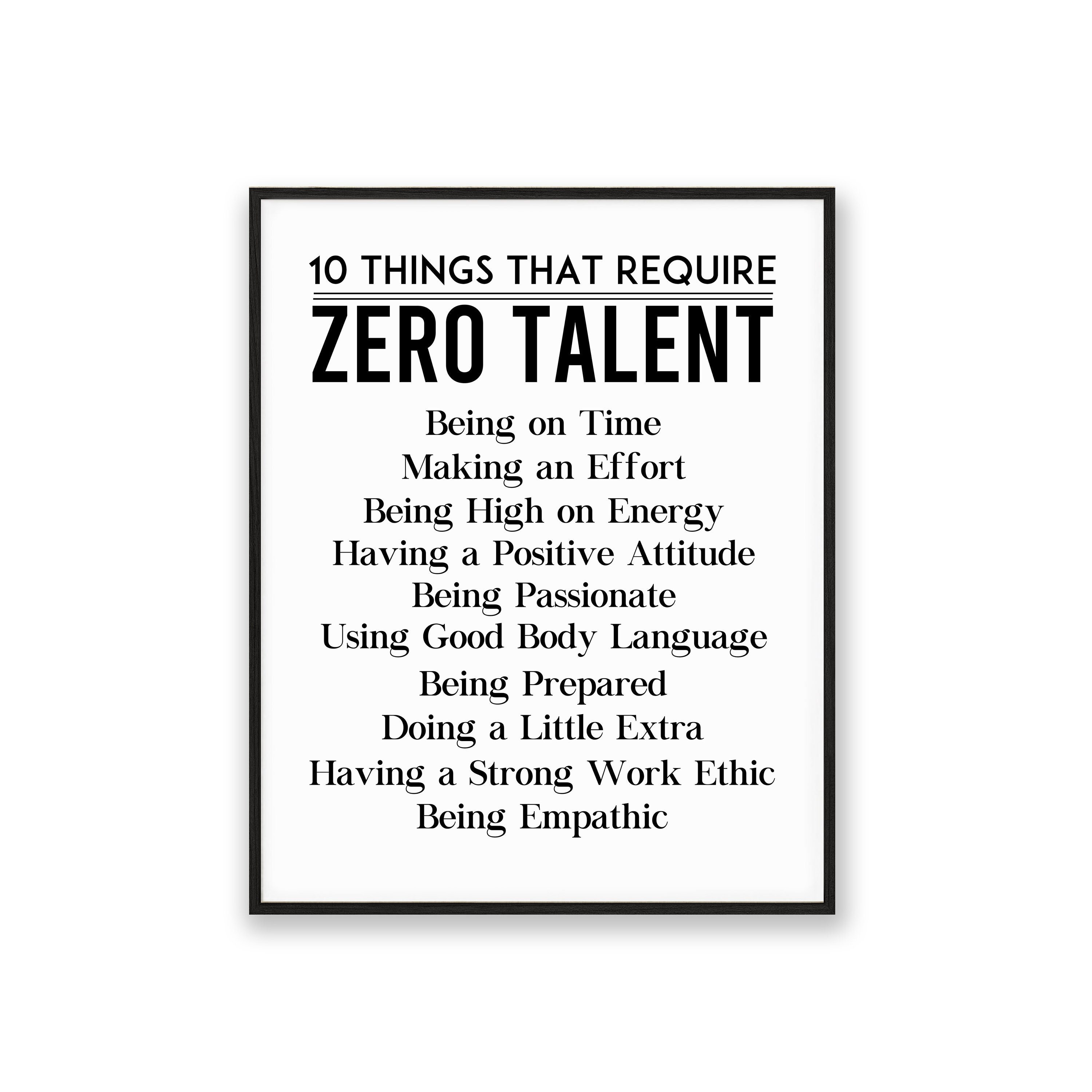 10 Things That Require Zero Talent - Etsy