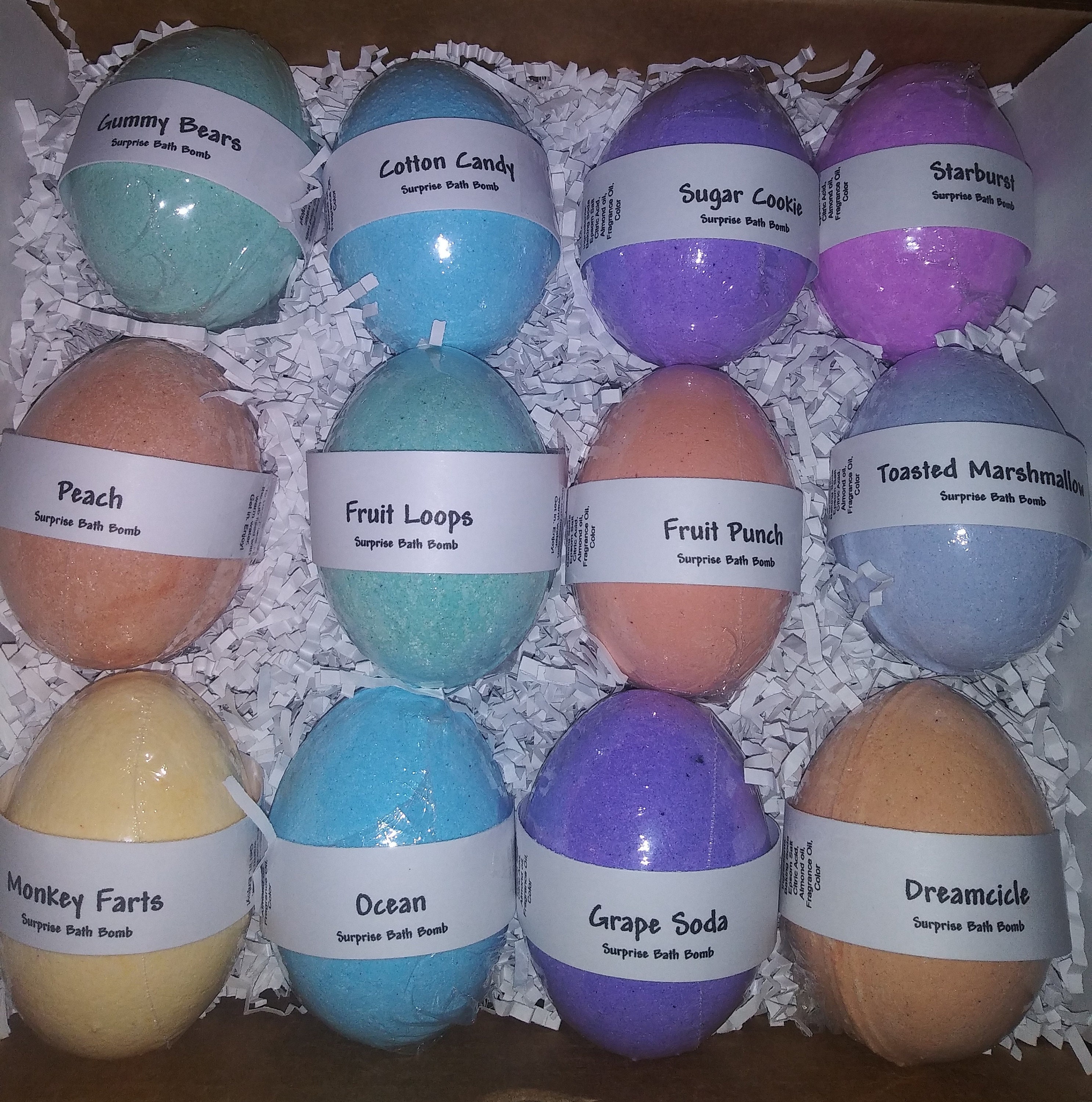 12er Set Kinder Badebomben Badebomben Geschenkset