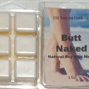 Discontinued scent sale, Butt naked wax melts, summer wax melts