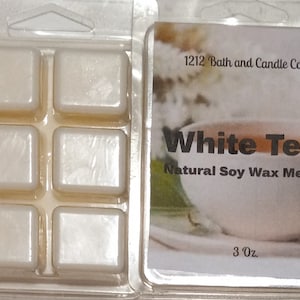 White tea wax melts, soy wax melts