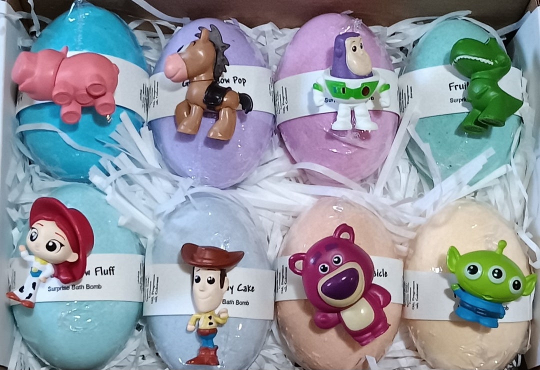 Bath Bombs for Kids, Bath Bomb Gift Set, Toy in Bath Bomb, Party Favors, Gift for Boy, Gift for ...