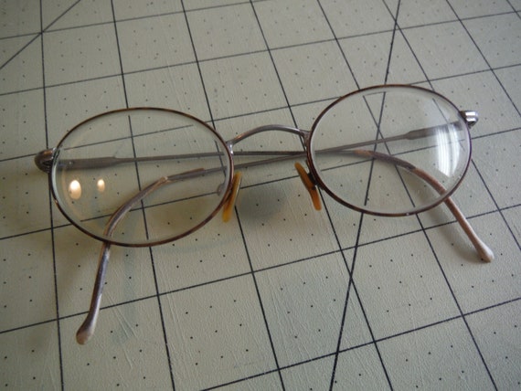 gold filled wire rim glasses - image 1