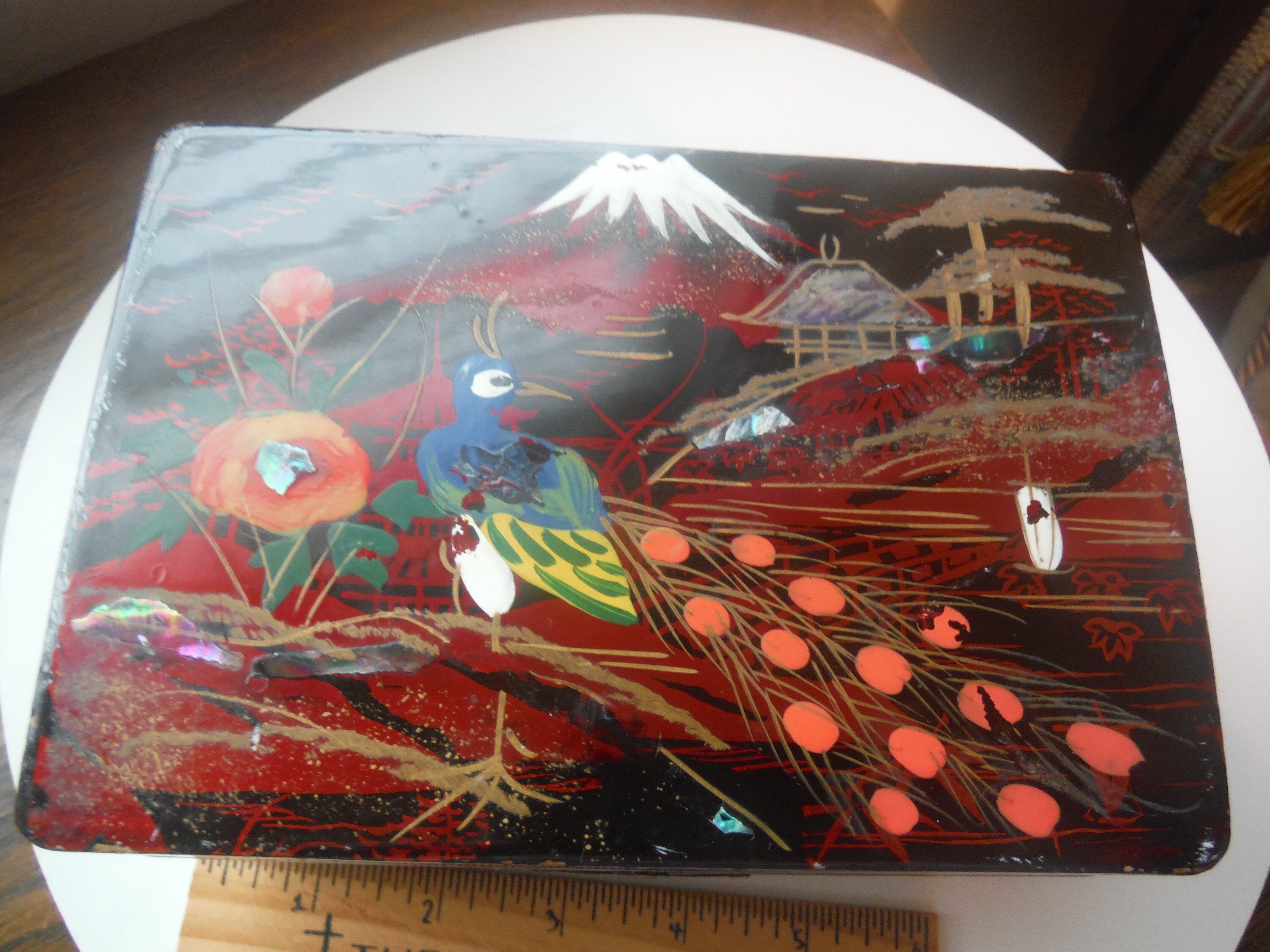 Made in Japan music /jewelry box, used for sale  