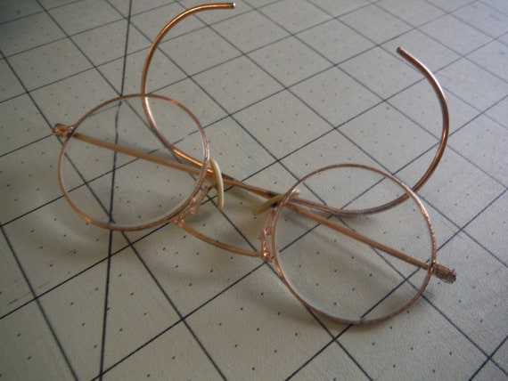 gold filled wire rim glasses - image 3