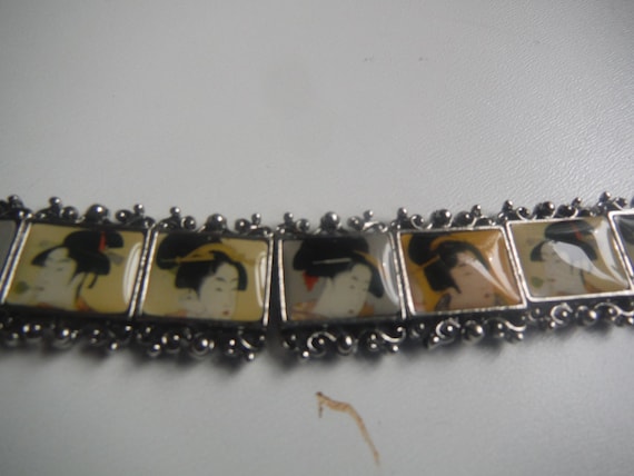 Geisha tiles bracelet
