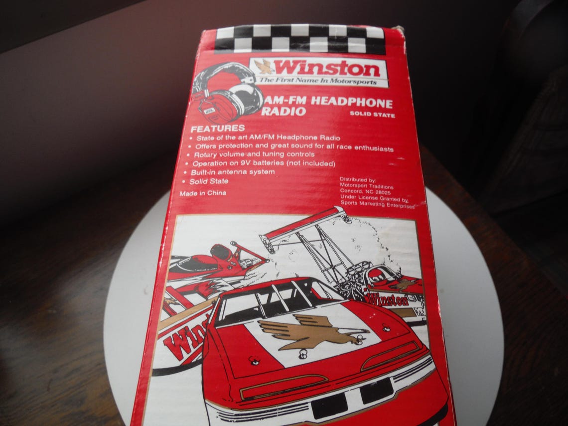 Winston Cup radio head phones, foto 3 di 5