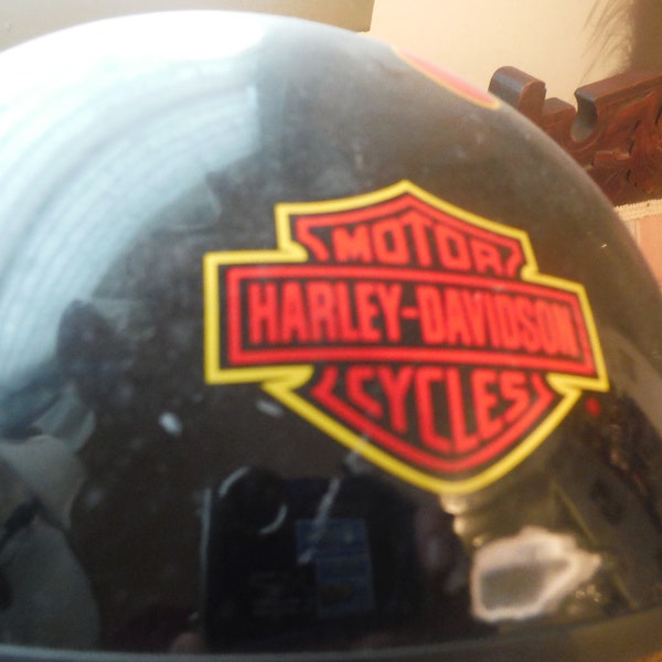 Harley Davidson skullcap helmet