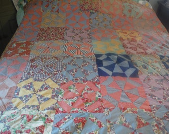 antieke primitieve quilt