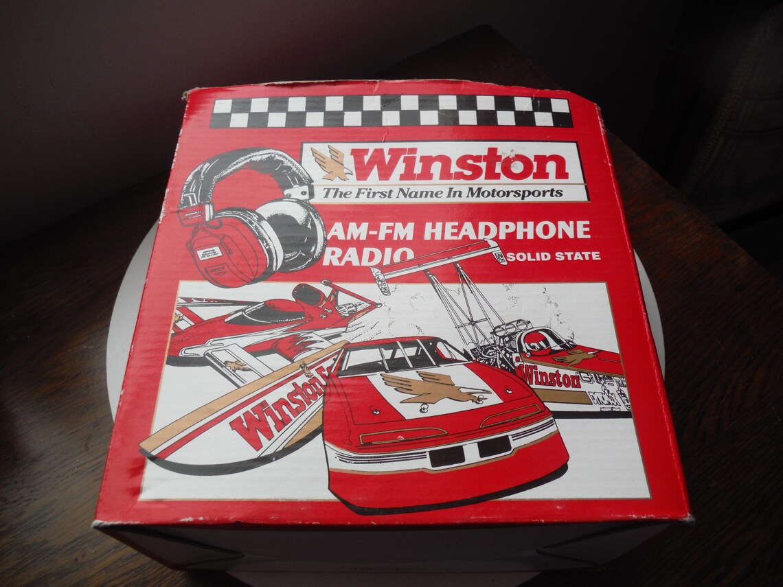 Winston Cup radio head phones, foto 1 di 5