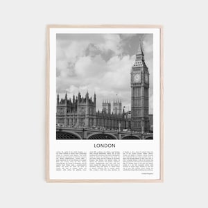 London Print, Black and White Poster, London Poster, London Photo, London Wall Art, United Kingdom Wall Art, UK
