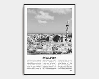 Barcelona Print, schwarz weiß Poster, Barcelona Poster, Barcelona Foto, Barcelona Wandkunst, Barcelona Wandkunst, Spanien, Spanien Wandkunst
