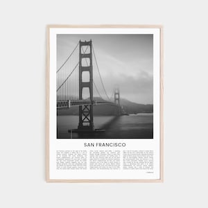 San Francisco Print, Black and White Poster, San Francisco Poster, San Francisco Photo, San Francisco Wall Art, California Wall Art, USA