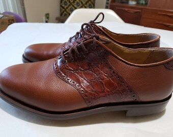 nike vintage saddle golf shoes