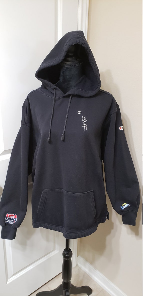 black champion hoodie