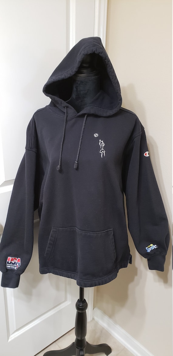 large champion hoodie measurements