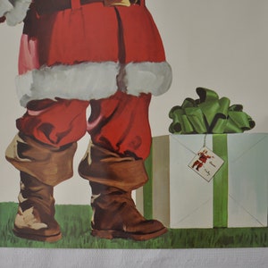 original poster USA 1998 Coca Cola Christmas Santa Claus, drink, bar, pub, kitchen image 3