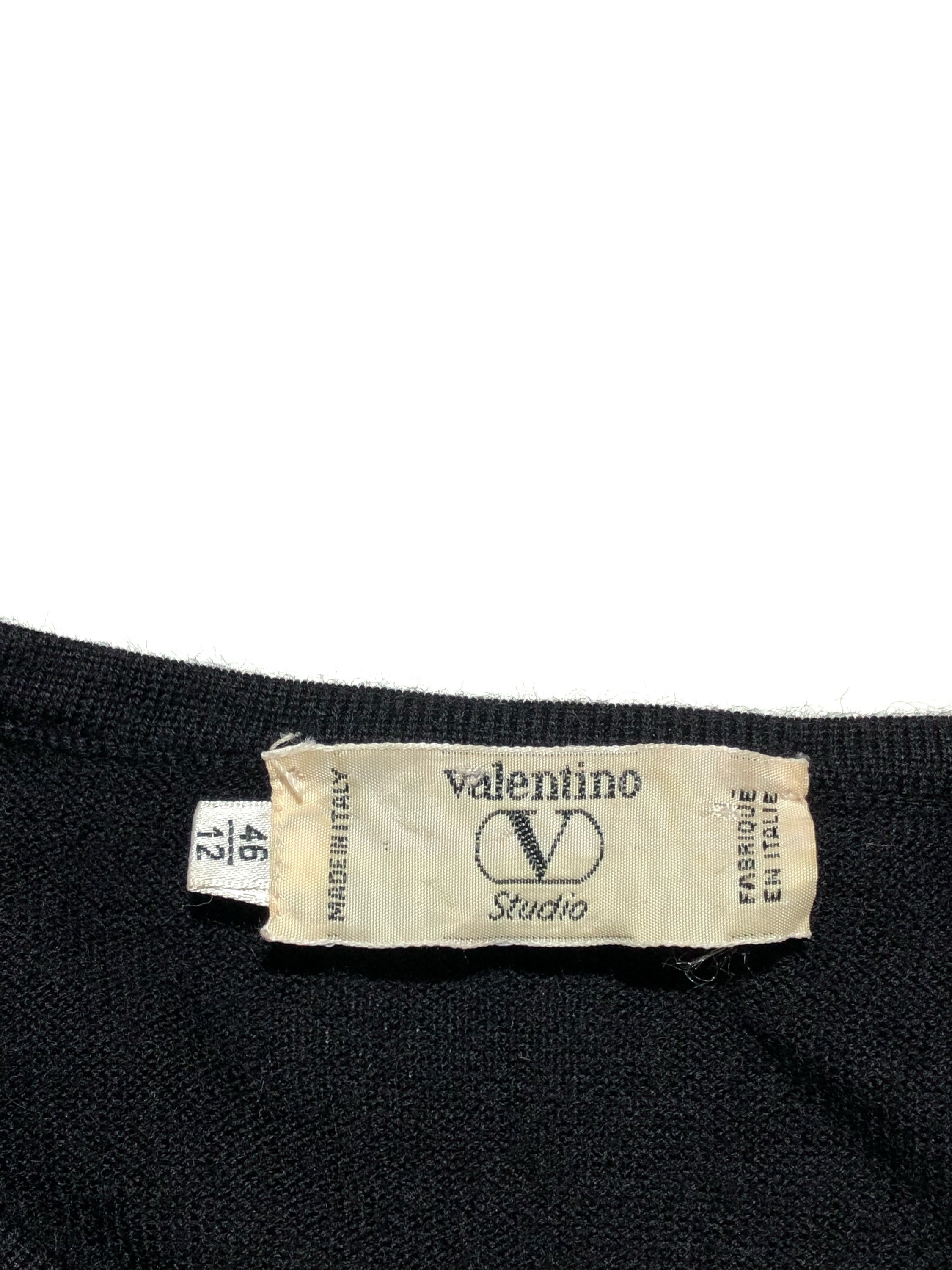 Valentino Studio Vintage Sweater - Etsy