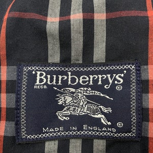 Burberry Bomber Vintage Harrington Burberrys Blue Jacket