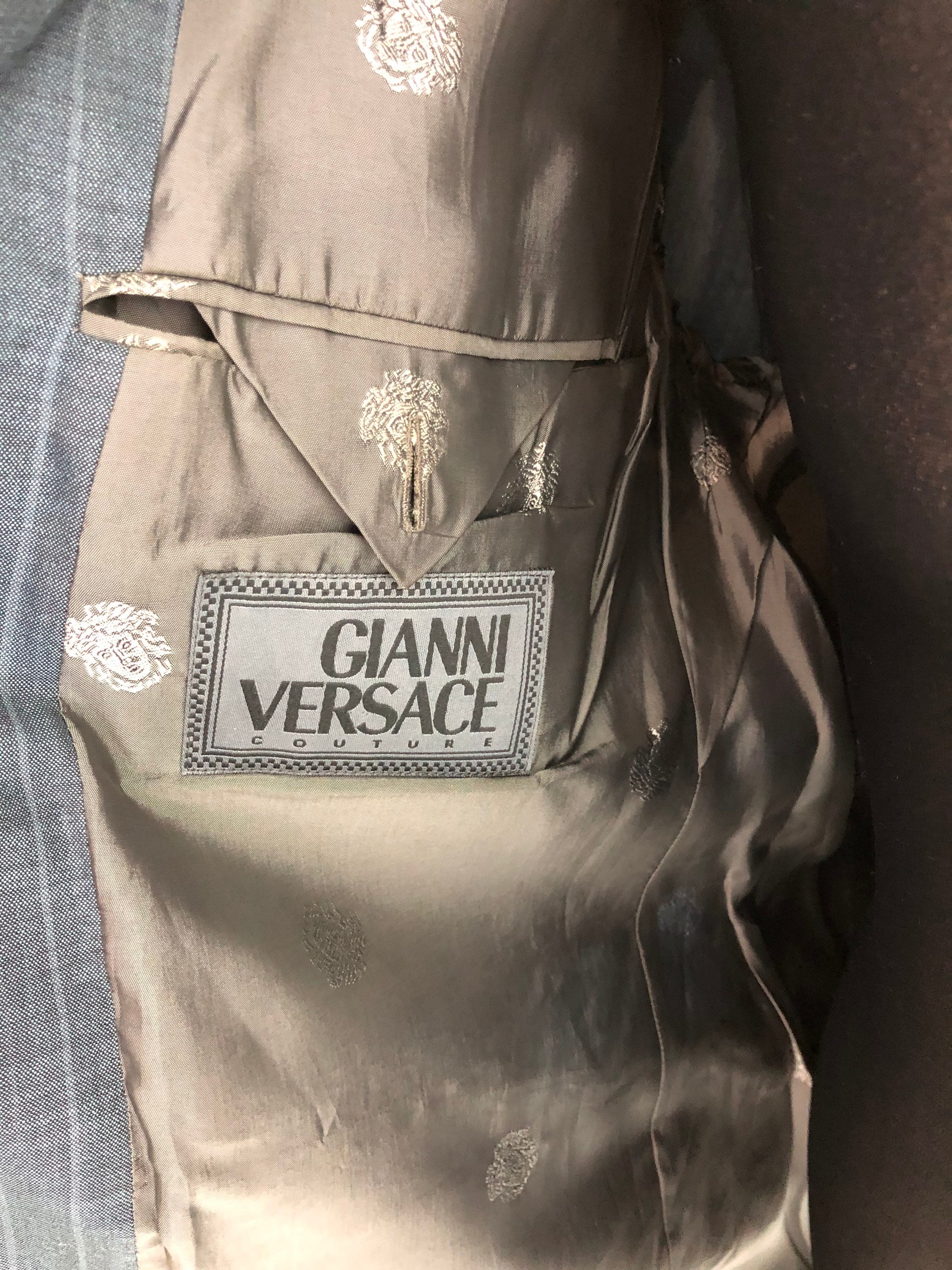Gianni Versace Blazer Vintage Jacket Etsy Ireland