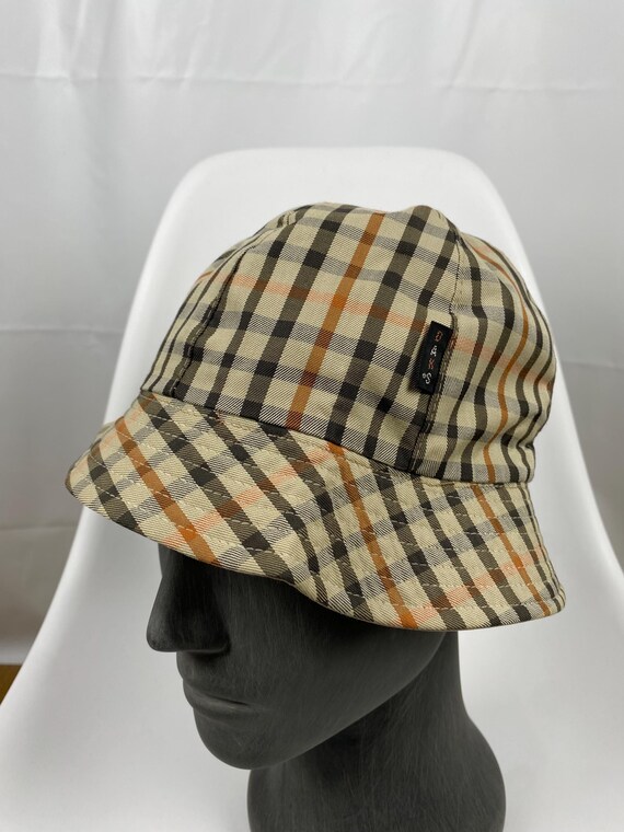 Daks London Checkered Bucket Hat Reversible Vintage - Etsy display picture 2