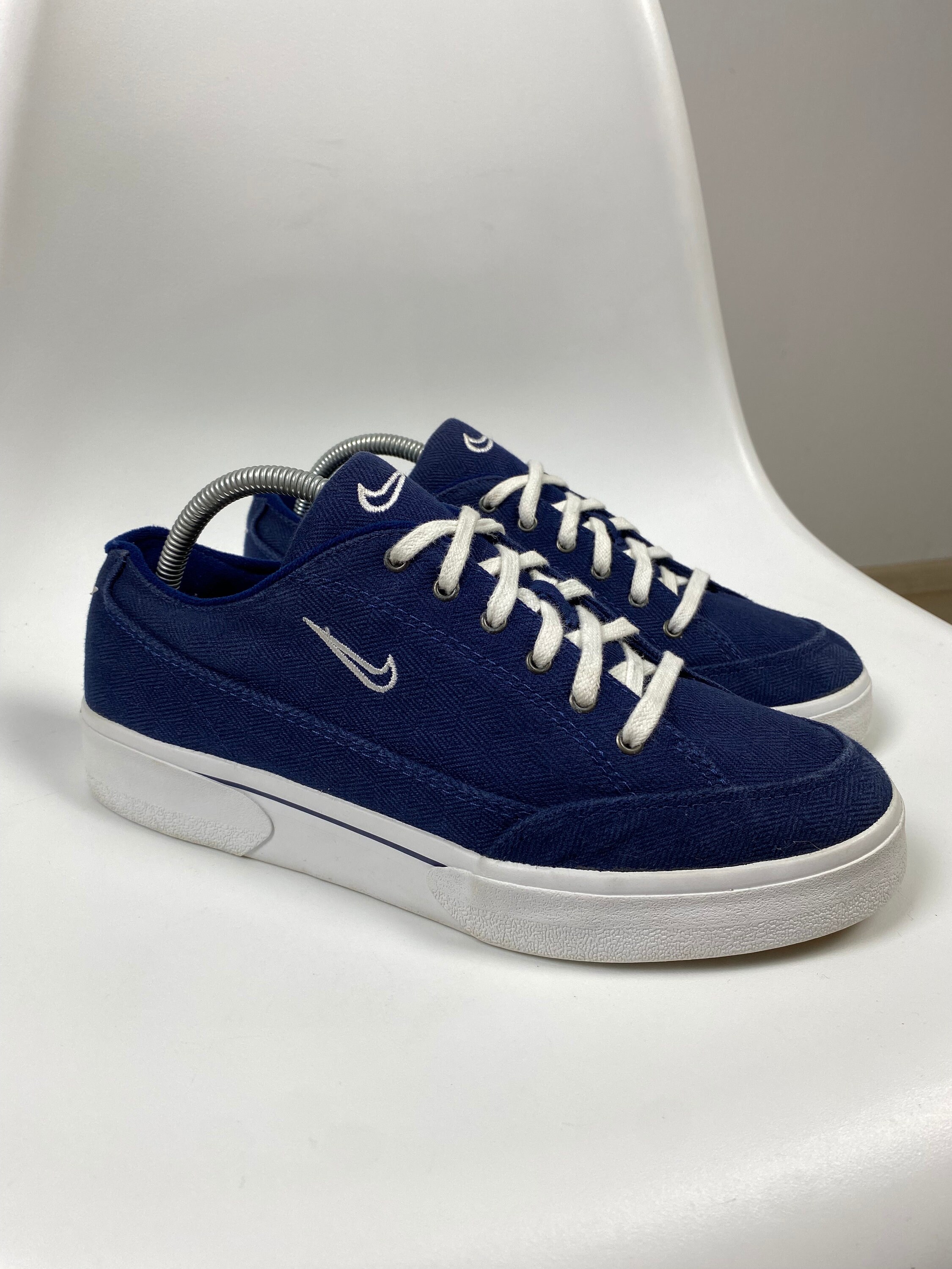 Vintage 1997 Nike GTS Canvas Agassi Tennis Shoes Size 42 Etsy