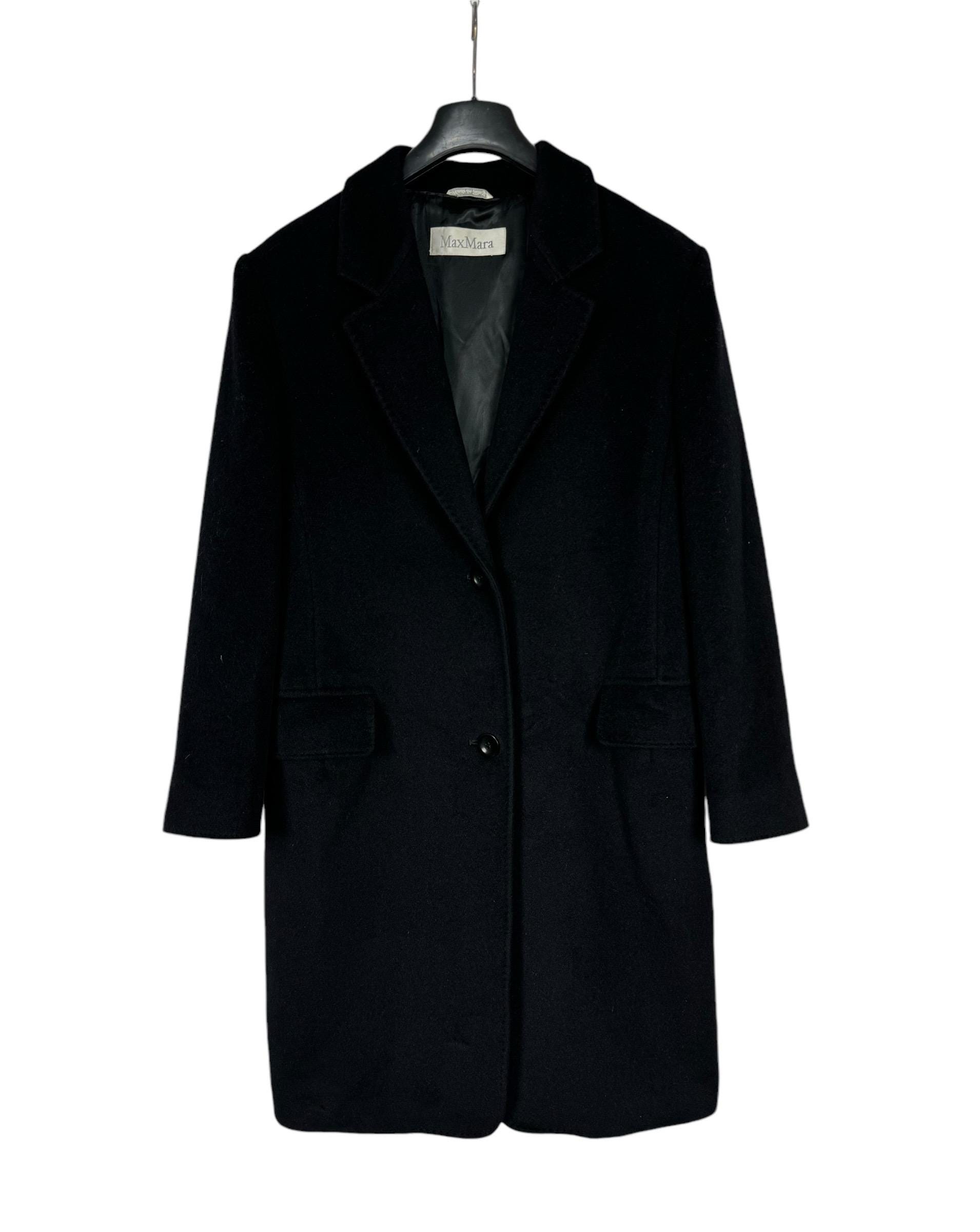 Max Mara Virgin Wool-angora Rabbit Coat Size US10 IT44 - Etsy