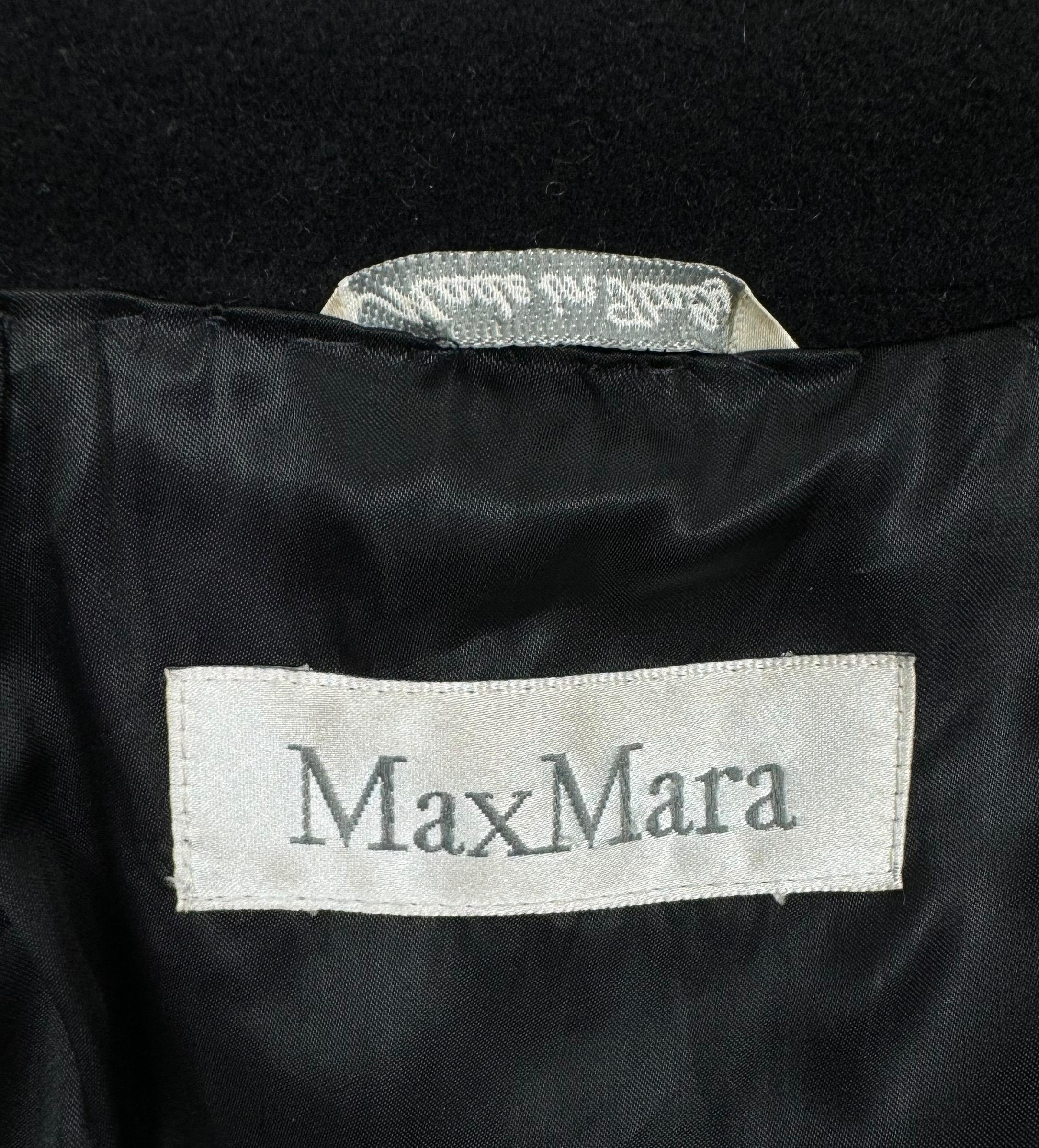 Max Mara Virgin Wool-angora Rabbit Coat Size US10 IT44 - Etsy