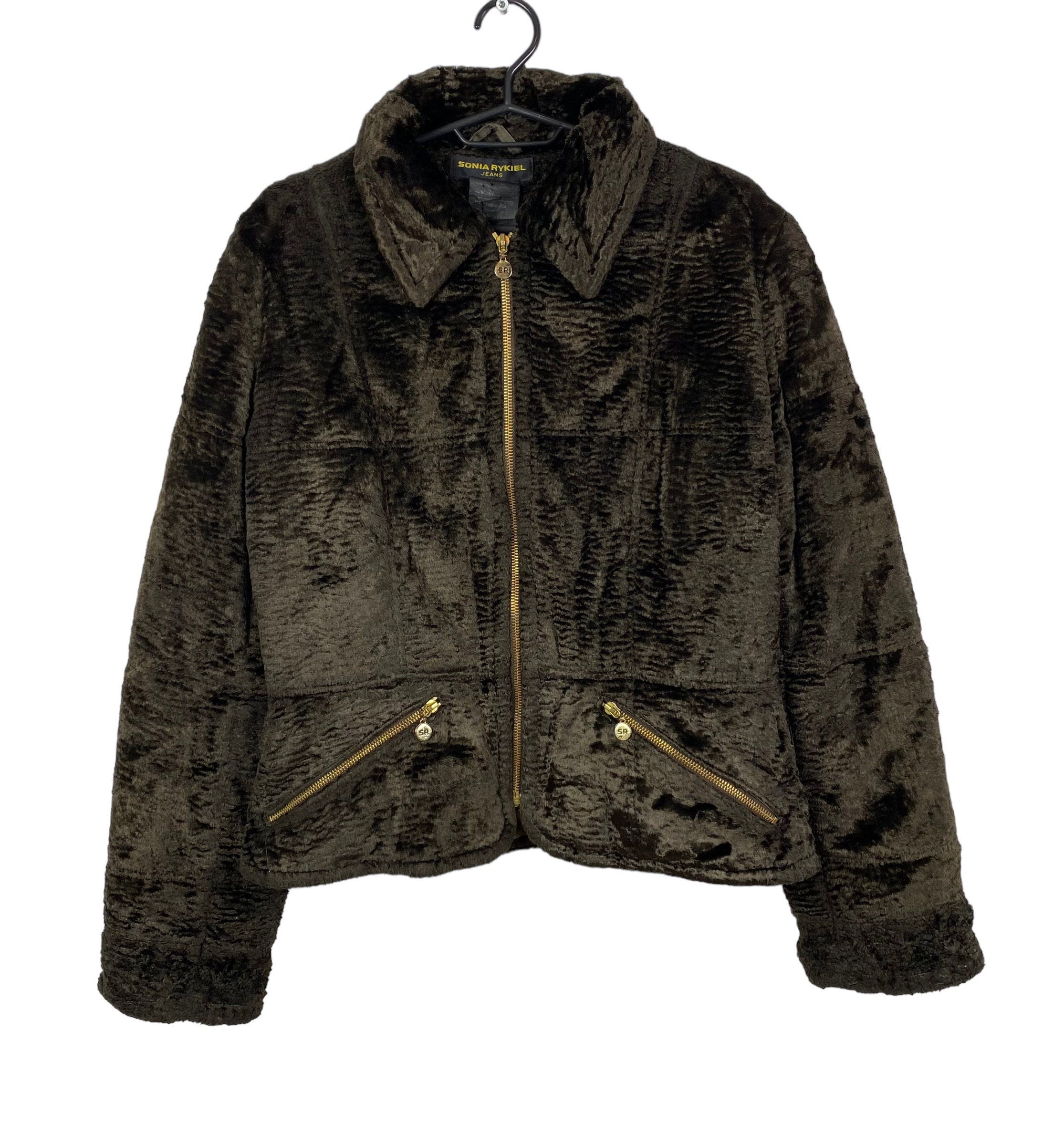 Sonia Rykiel Vintage Faux Fur Warm Jacket - Etsy
