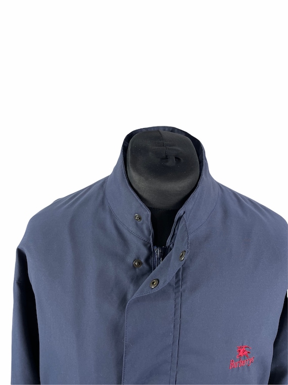 Burberry Bomber Vintage Harrington Burberrys Blue Jacket - Etsy