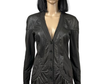 Jean Paul Gaultier Genuine Leather Jacket Archive Vintage