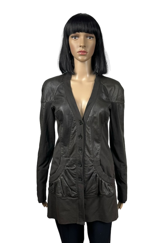 Buy Jean Paul Gaultier Genuine Leather Jacket Archive Vintage 