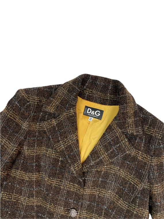 8*g様 dolce&gabbana 90s 1992aw wool coat Dolce & Gabbana Wool Long Coat Sequin Vintage 1990s Brown - Etsy