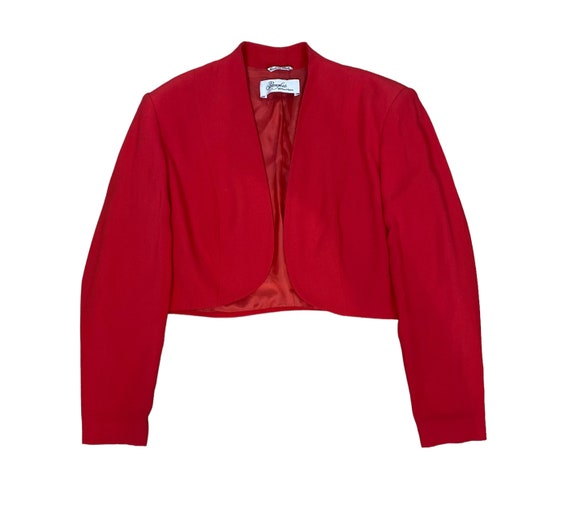 ジャケット Max Mara Pianoforte Jackets Vintage Jacket Pianoforte Di Max Mara Red Blazer 1990s - Etsy