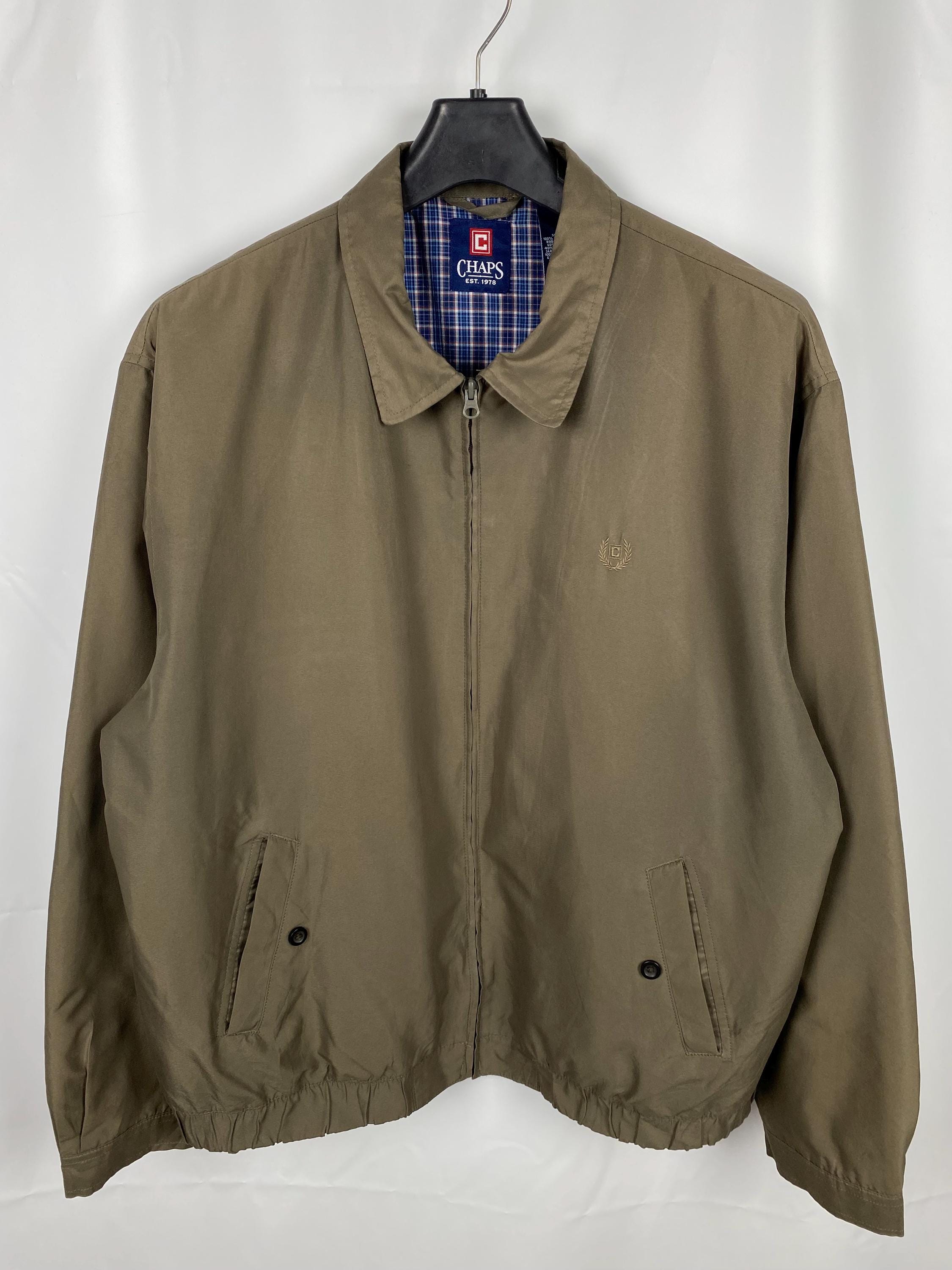 Chaps Ralph Lauren Vintage Bomber Jacket Size XL - Etsy