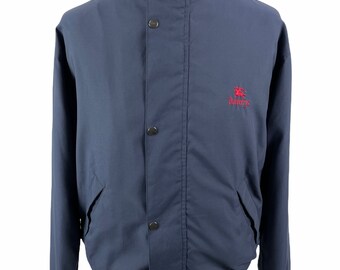 Burberry Bomber Vintage Harrington Burberrys Blue Jacket - Etsy